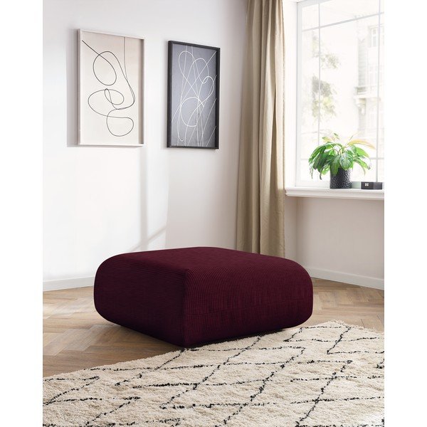 Vínová manšestrová podnožka Lecomte – Bobochic Paris-image-1