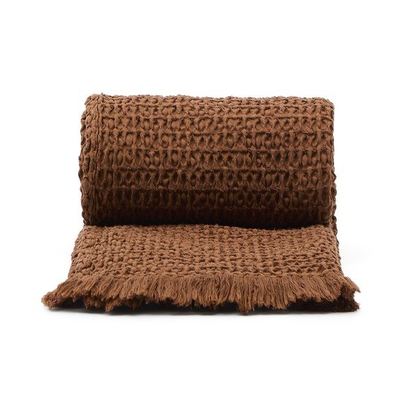 Hnědá deka 130x170 cm Nulina – Kave Home