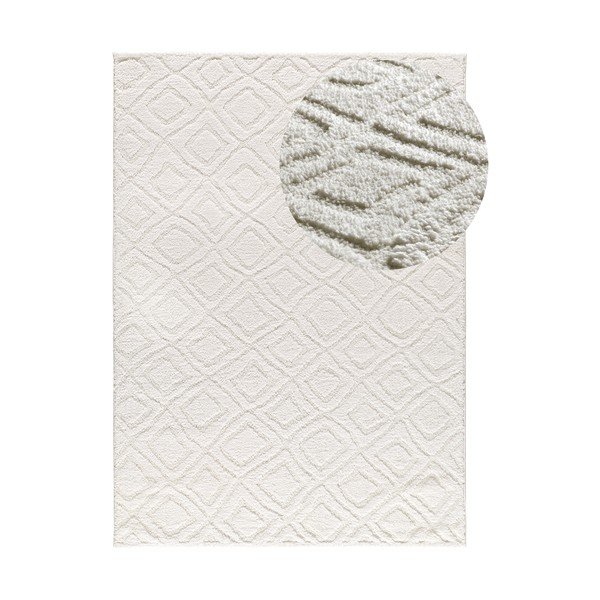Bílý koberec 190x285 cm Juno – Universal
