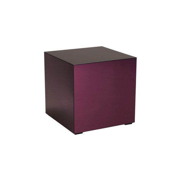 Skleněný odkládací stolek 45,5x45,5 cm Cube – Ellos Home