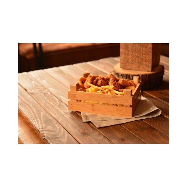 Malá servírovací bambusová bedýnka Bambum-image-3