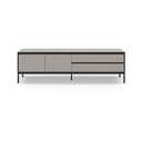 Šedo-béžový TV stolek 180x55 cm Lorenza – Marckeric
