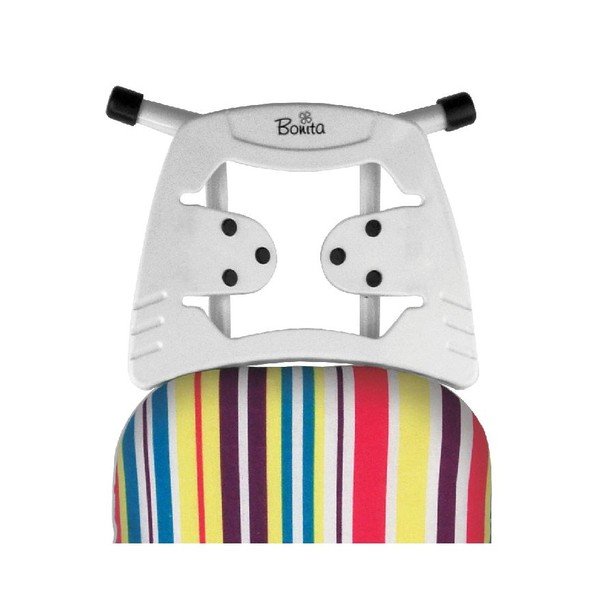 Žehlicí prkno s černými protiskluzovými nožkami Domopak Stripes-image-4