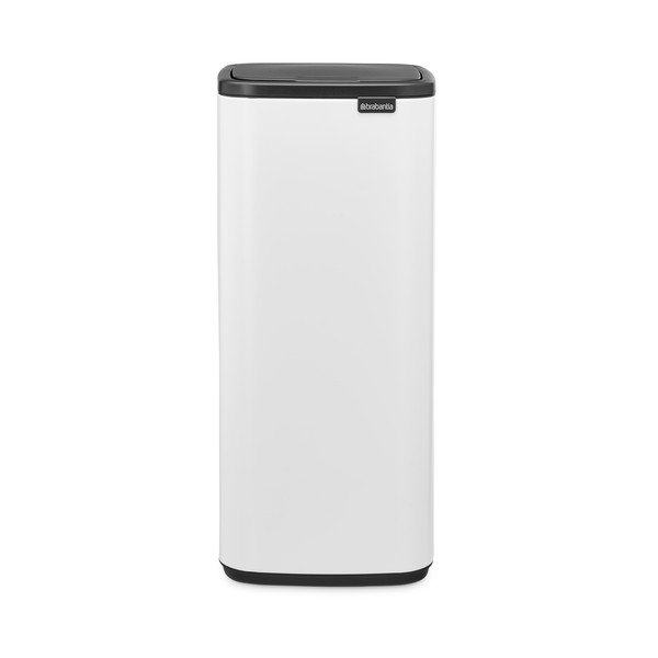 Bílý dotykový ocelový odpadkový koš 30 l Bo Touch – Brabantia-image-3