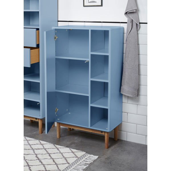 Světle modrá vysoká závěsná koupelnová skříňka 66x100 cm Color Bath – Tom Tailor-image-3