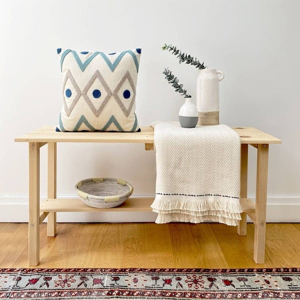 Povlak na polštář s příměsí lnu Joynodes Bethany, 43 x 43 cm-image-1