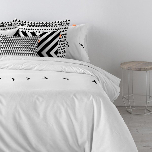 Bavlněný povlak na peřinu Blanc Trip, 220 x 220 cm-image-2