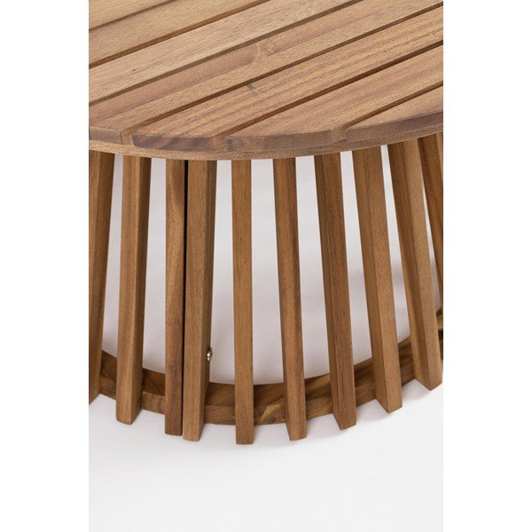 Kulatý zahradní konferenční stolek z masivu akácie ø 70 cm Rodano – Bizzotto-image-2