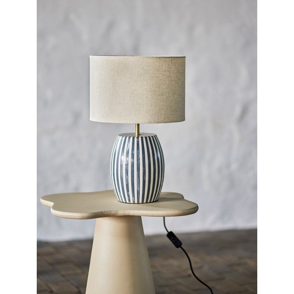 Bílá/šedá LED stolní lampa (výška 47 cm) Tali – Bloomingville-image-2