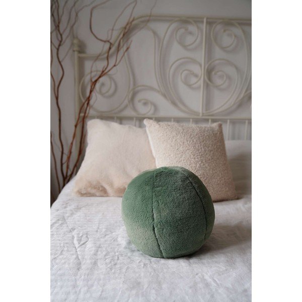 Dekorační polštář z mikroplyše ø 25 cm Top – Mioli Decor-image-3