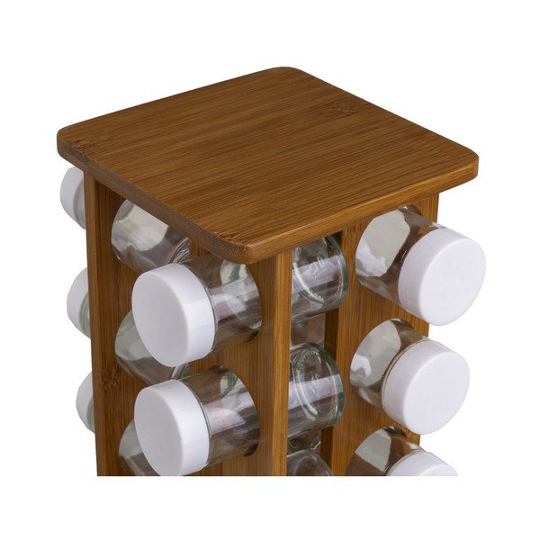 Sada kořenek se stojánkem 12 ks Bamboo Walnut – Casa Selección-image-4