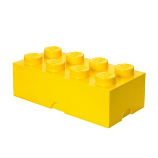 Tmavě žlutý úložný box LEGO®