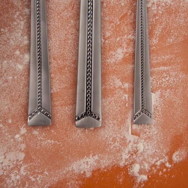 Nerezový příbor 24 ks ve stříbrné barvě Bright – Orion-image-3