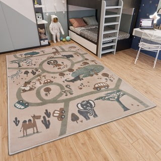 Béžový dětský koberec 120x170 cm Animal Park – Hanse Home