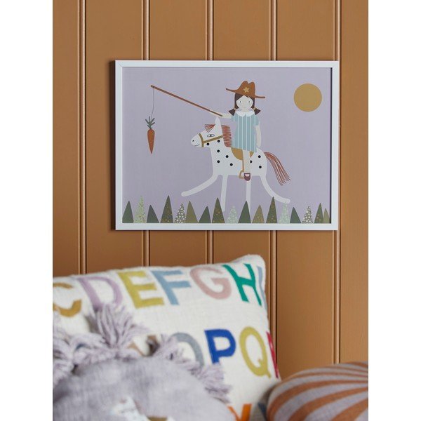 Dětský obrázek 32x42 cm Rosa – Bloomingville Mini-image-1