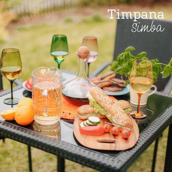 Set zahradního nábytku z umělého ratanu Timpana Simba-image-4