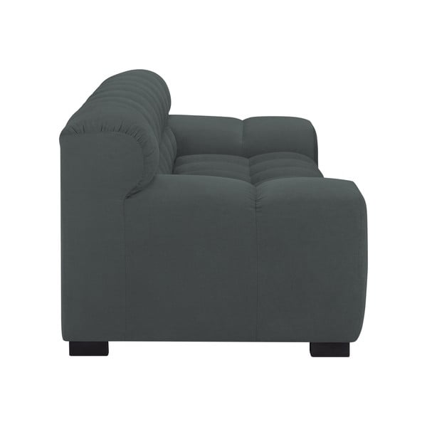 Tmavě šedá trojmístná pohovka Windsor & Co Sofas Moon-image-2