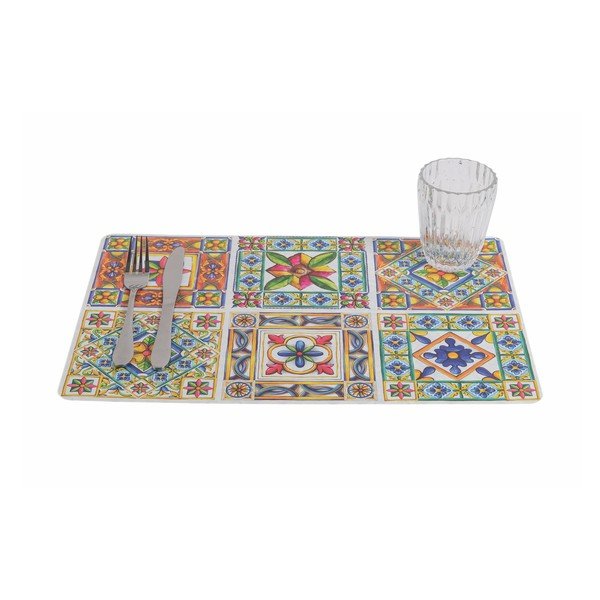 Plastové prostírání 6 ks 45x30 cm Costiera – VDE Tivoli 1996-image-3