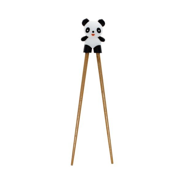 Dřevěné dětské učicí hůlky v přírodní barvě Panda – Rex London