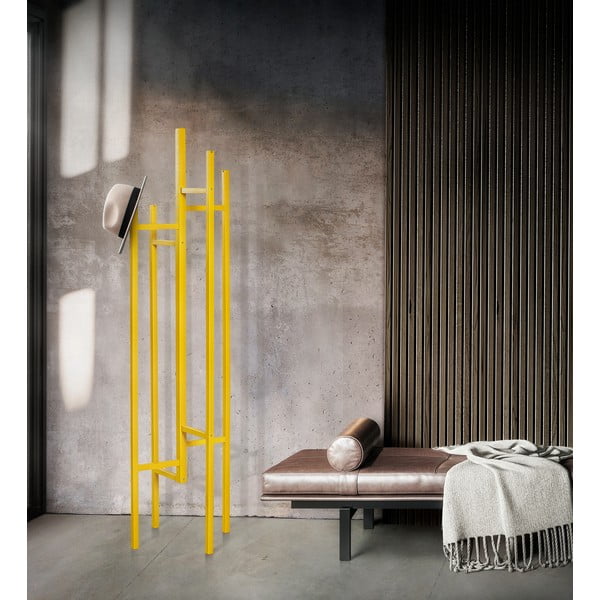 Hořčicově žlutý věšák Woodman Eigen-image-3