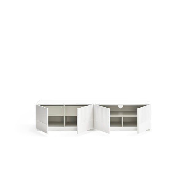 Bílá TV komoda Teulat Doric-image-4