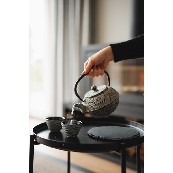 Šedé šálky v sadě 2 ks z litiny 100 ml Jang – Bredemeijer-image-1