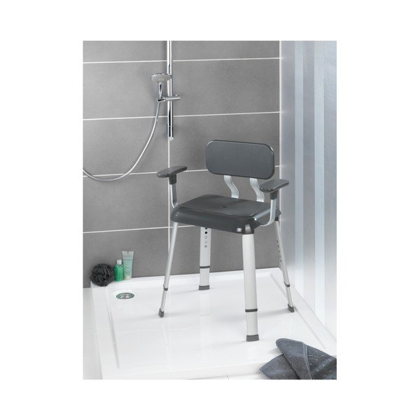 Židle do sprchy s opěradly Wenko Shower Secura Premium-image-3