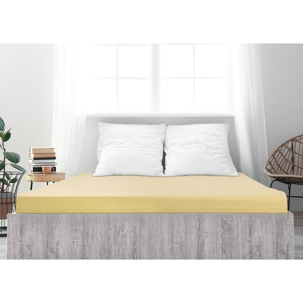 Žluté prostěradlo 120x200 cm – B.E.S.-image-2