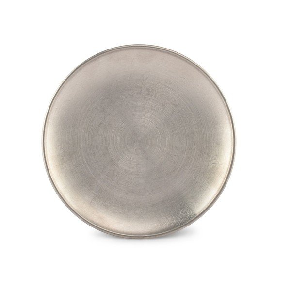 Dezertní  kovový talíř ve stříbrné barvě ø 17 cm Serve – BonBistro