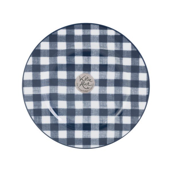 Porcelánový dezertní talíř Creative Tops Ginghamm, ⌀ 19 cm-image-1