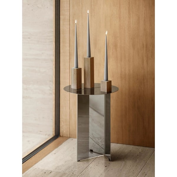 Dřevěné svícny v sadě 3 ks Dreva – Blomus-image-4