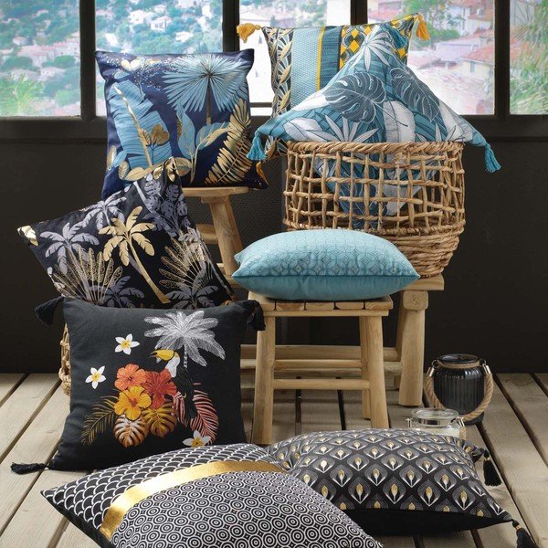 Povlak na polštář 40x40 cm Blackor – douceur d'intérieur-image-1