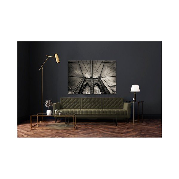 Obraz Styler Canvas Silver Brooklyn, 85 x 113 cm-image-1