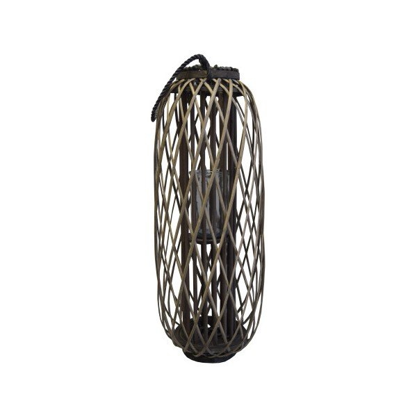 Šedá lucerna Stardeco, 86 cm