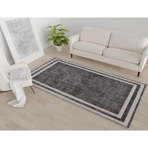 Šedo-krémový pratelný koberec 230x160 cm - Vitaus-image-1