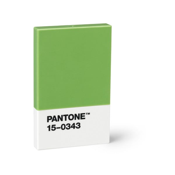 Zelené pouzdro na vizitky Pantone