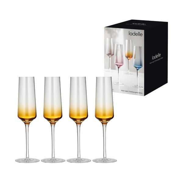 Skleničky na sekt v sadě 4 ks 240 ml Prism – Ladelle