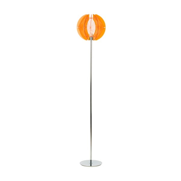 Stojací lampa Wire Floor, oranžová