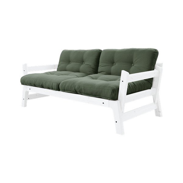 Variabilní pohovka Karup Design Step White/Olive Green-image-1