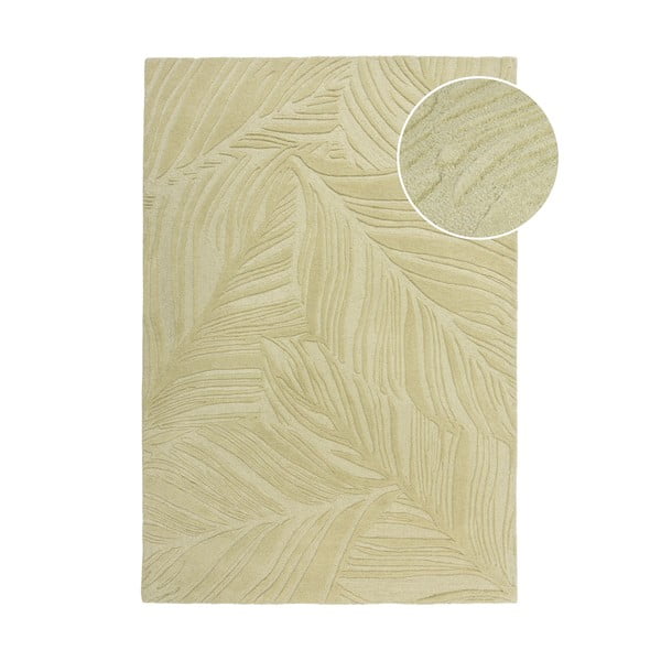 Zelený vlněný koberec 200x290 cm Lino Leaf – Flair Rugs
