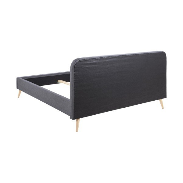 Šedý polstrovaný rám postele Actona Alma, 180 x 200 cm-image-3