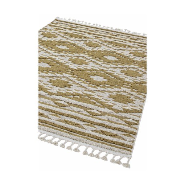 Žlutý koberec Asiatic Carpets Taza, 120 x 170 cm-image-2