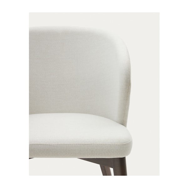 Krémové čalouněné jídelní křeslo Darice – Kave Home-image-2