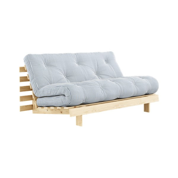 Bílá/světle modrá rozkládací pohovka 160 cm Roots – Karup Design