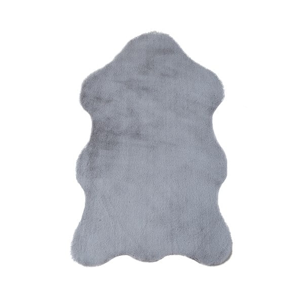 Světle šedá syntetická kožešina 60x90 cm Caty – Ayyildiz Carpets