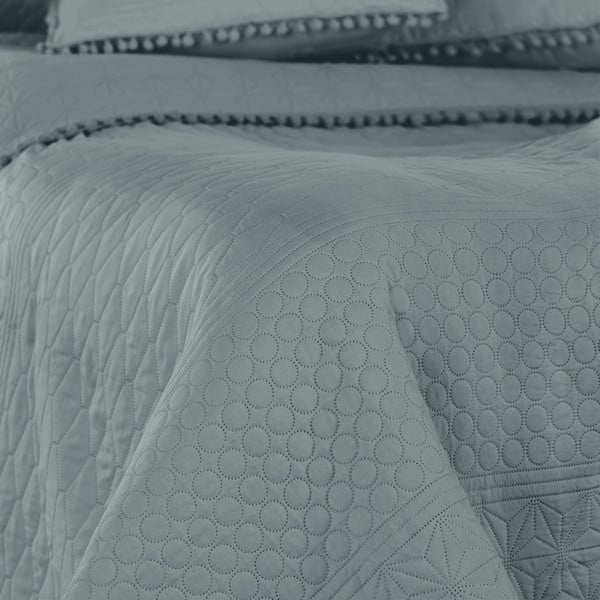 Šedý přehoz 220x240 cm Meadore – Restilo-image-1