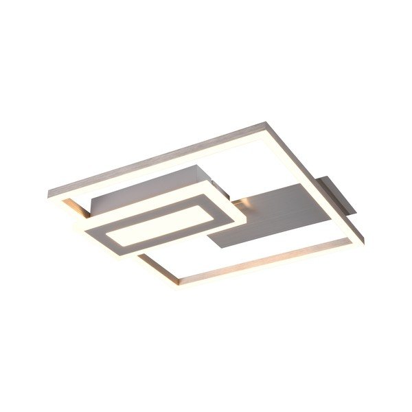 LED stropní svítidlo ve stříbrné barvě 30x33 cm Spiro – Reality-image-1