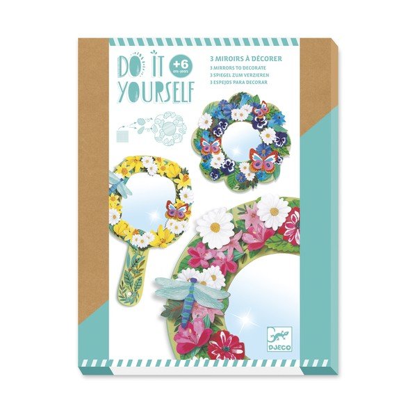 Set pro výrobu 3 dekorativních zrcátek Djeco Fairy-image-3