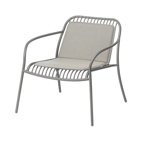 Šedý zahradní podsedák 45,5x75 cm Yua – Blomus-image-2