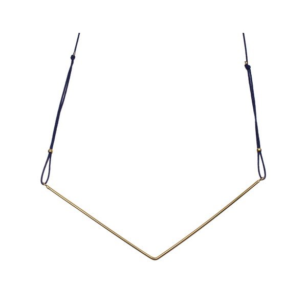 Náhrdelník Chevron Indigo-image-1